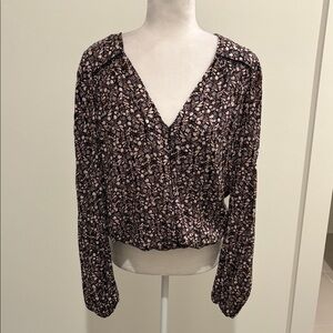 New With Tags Evereve Roan & Ryan Ezra Ladder Trim Top Sz M